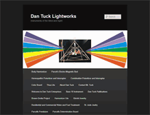 Tablet Screenshot of dtlightworks.com